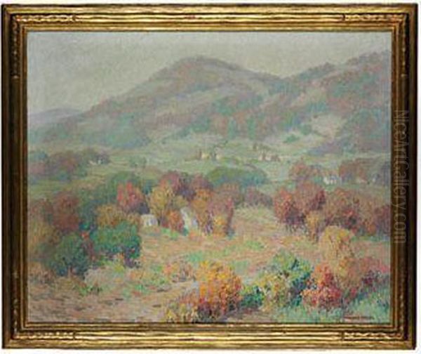 Carolina Hills Oil Painting by Frances Keffer