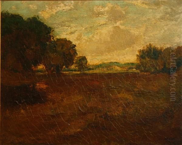 California Oaks Oil Painting by William Keith