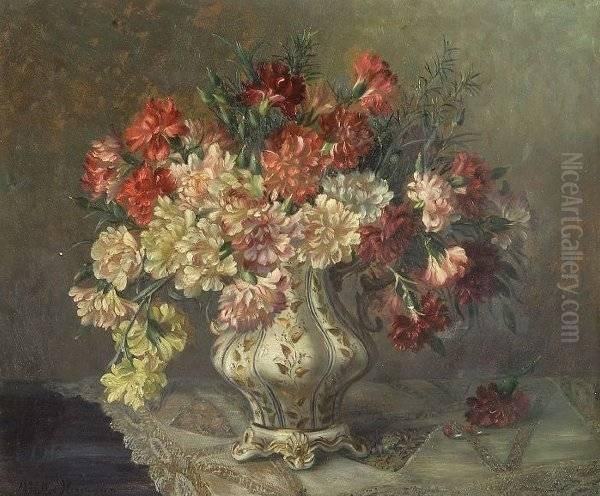 Bouquet Of Flowers by Marie Keller-Hermann