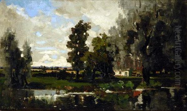 The Quiet River Oil Painting by John Turner Kelly