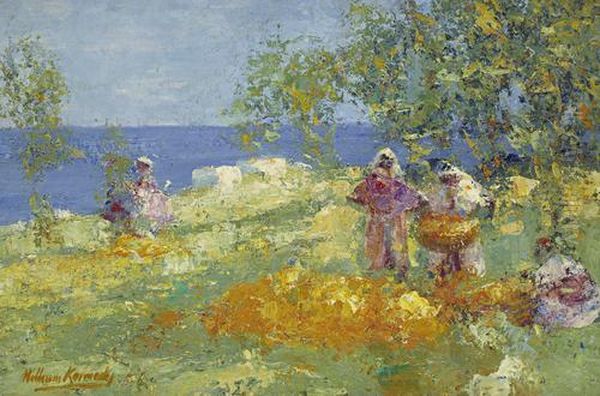 Orange Harvest, Tangier Oil Painting by William Kennedy