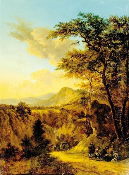 Landscape Oil Painting by John Frederick Kensett