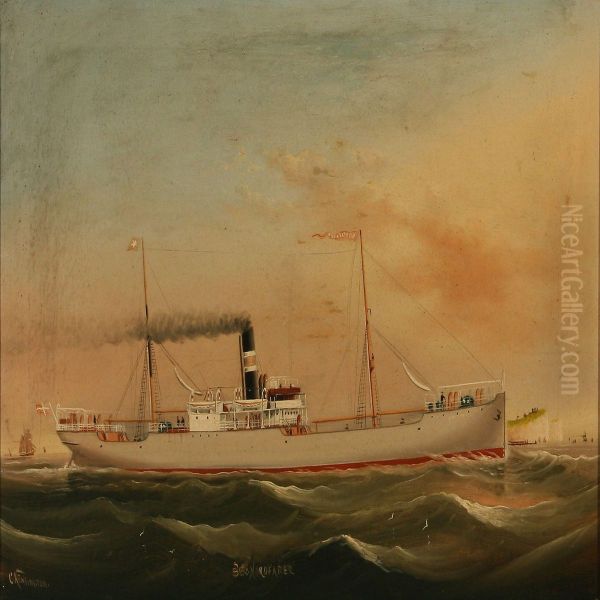 The S/s Northern Oil Painting by C. Kensington