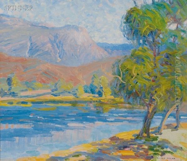 Western View Oil Painting by Haidee Kenyon