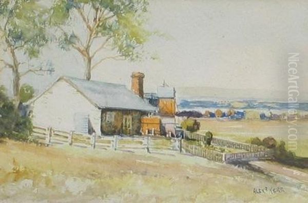 Two Australian Oil Painting by Alexander Kerr