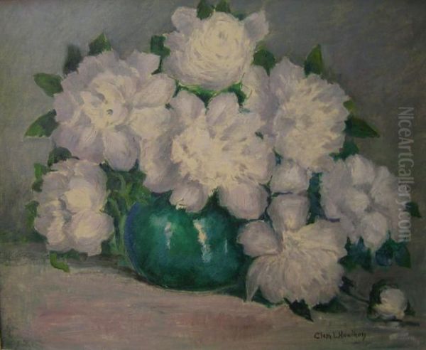 Still Life Peonies Oil Painting by Hamilton King