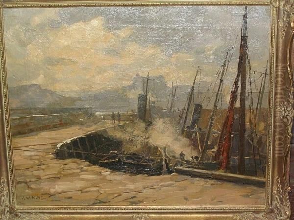 Getting Ready For Sea Oil Painting by John King