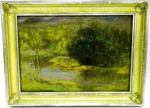 A Vision Of Spring Oil Painting by Elbridge Kingsley