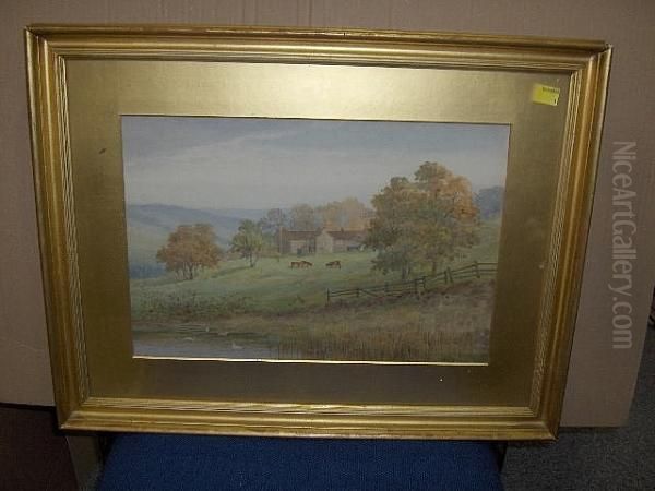 Ponden Hall Oil Painting by Albert Kinsley