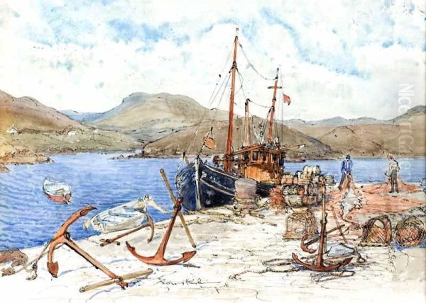 Donegal Oil Painting by Thomas Kirk