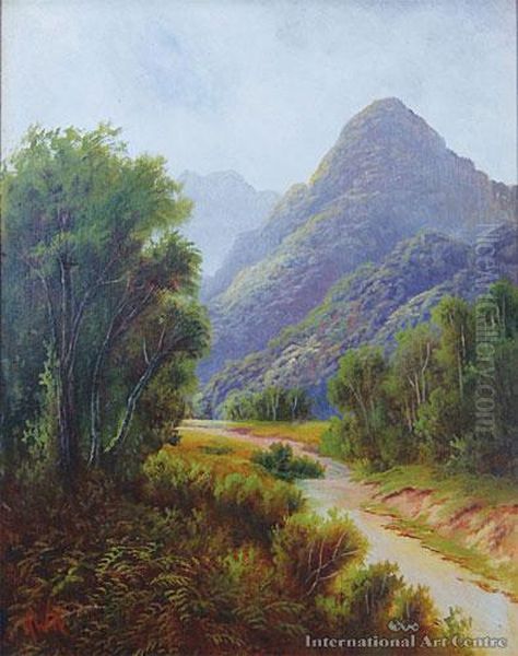 Lud Valley, Nelson Oil Painting by Henry William Kirkwood