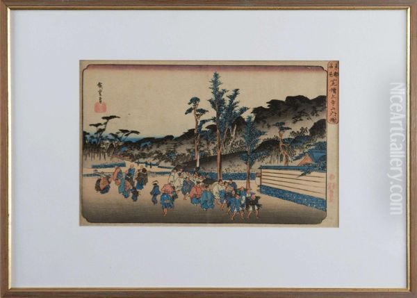 Konstnaren Lennartforsbergs Samling Oil Painting by Utamaro Ii Kitagawa