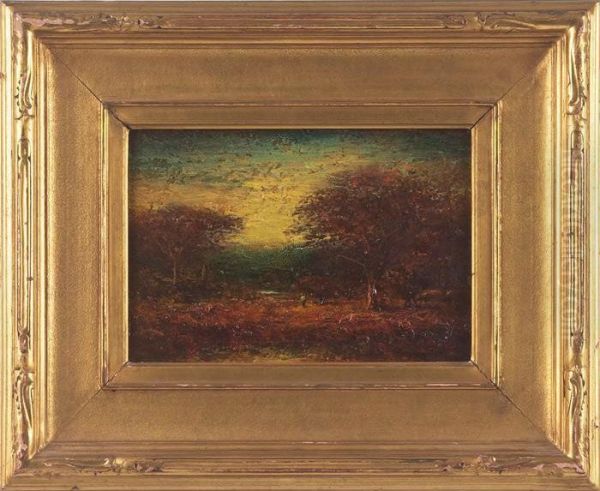 Autumn Reverie Oil Painting by Hudson Mindell Kitchell