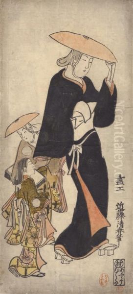 An Urushi-e Oil Painting by Kondo Kiyoharu