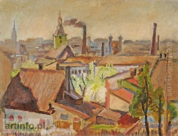 Bielsko Biala Oil Painting by Artur Klar