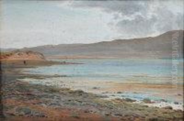 Beside The Estuary Oil Painting by Joseph Knight