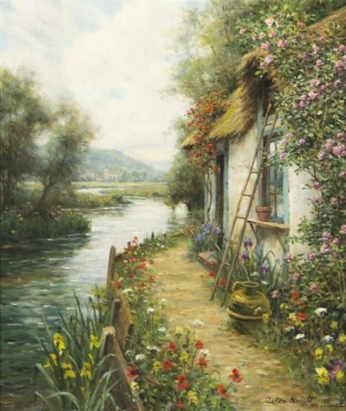 Beaumont Oil Painting by Louis Aston Knight