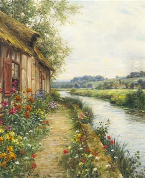 La Riviere Oil Painting by Louis Aston Knight