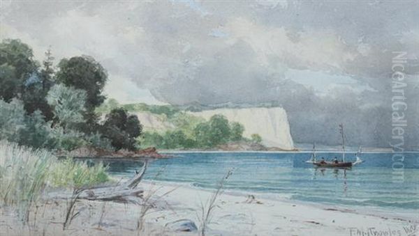 Lake Joseph, St. Lawrence Oil Painting by Farquhar Mcgillivr. Knowles