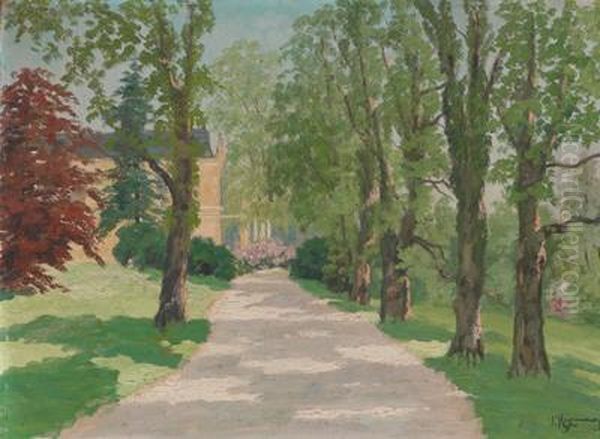 Garten Oil Painting by Jakob Koganowsky