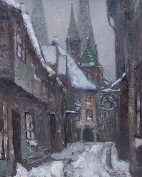 Lubeck, Alte Gasse by Ernst Kolbe