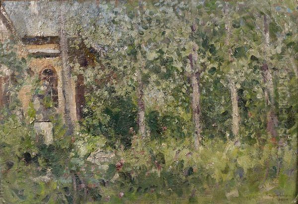 Le Jardin Oil Painting by Konstantin Alexeievitch Korovin