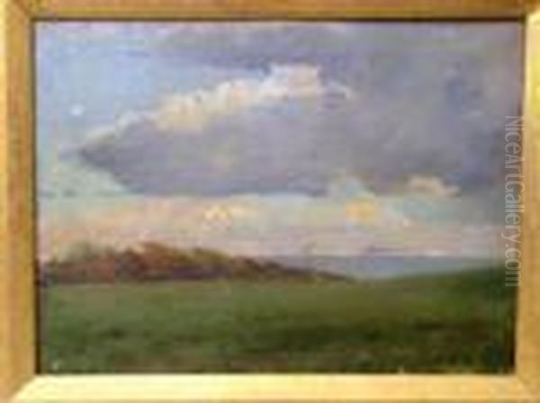 Thegolf Links Oil Painting by Henry Somers Kortright