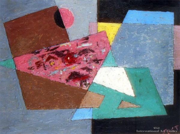 Abstract No.2 Oil Painting by Frederick William Kost