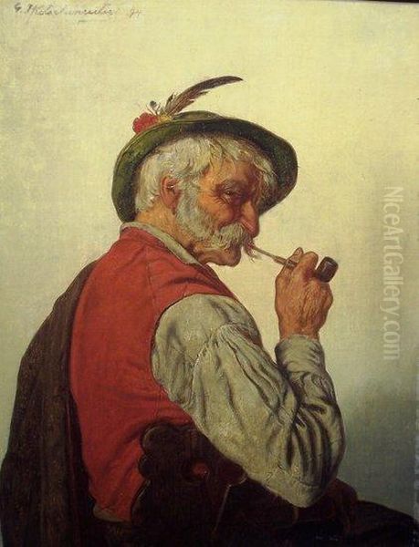 Portrait Of A Gentleman Oil Painting by G. Hugo Kotschenreiter