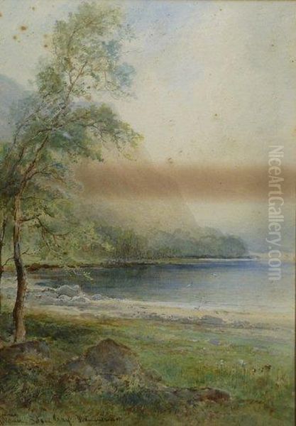 On Thirlmere 
 Falcon Cray, Derwentwater Oil Painting by Emil Krause