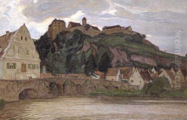 Bajor Varoska Hiddal Oil Painting by Ferdinand Kruis