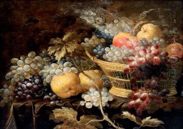 Nature Morte Aux Fruits Oil Painting by Cornelis Cruys