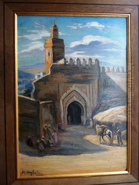 La Porte D'oran Oil Painting by Emile Henri La Porte