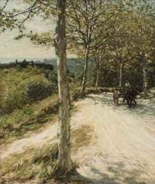 Spring In Provence Oil Painting by Henry Herbert La Thangue