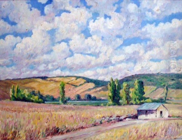 Paysage Oil Painting by Louis Labro-Font