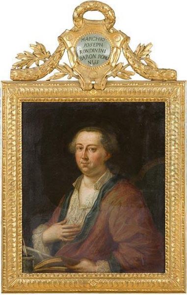 Ritratto Del Marchese Giuseppe Rondinini Oil Painting by Tommaso Pietro Labruzzi