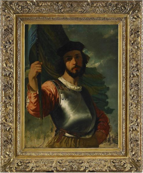 Fanbarare Ikladd Harnesk Oil Painting by Pierre Eugene Lacoste