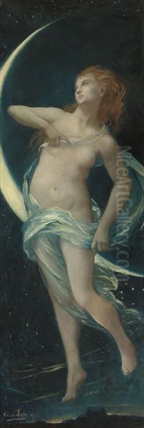 Diana Oil Painting by Francois Lafon