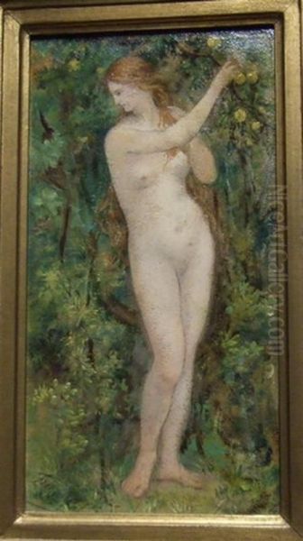 Eve Oil Painting by Francois Lafon