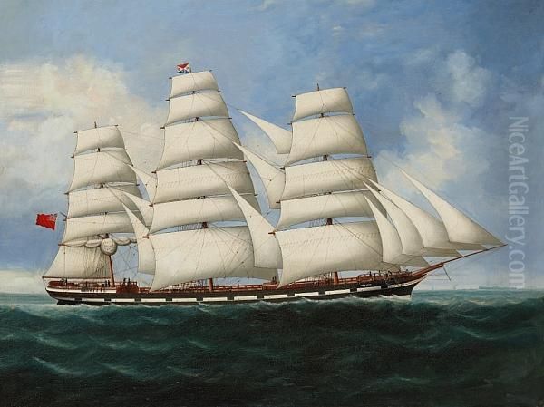 The Full-rigged Merchantman Oil Painting by Lai Fong