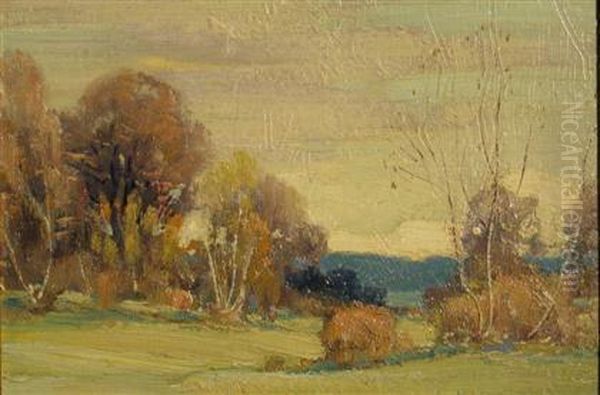 Stoughton, Massachusetts Oil Painting by Frederick Mortimer Lamb