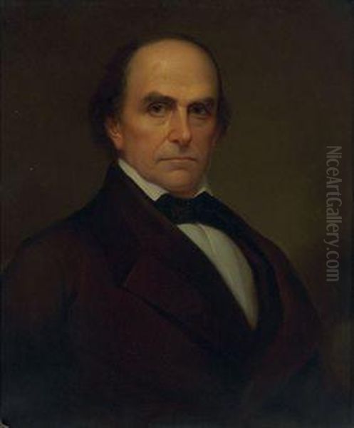 Portrait Of Daniel Webster Oil Painting by James Reid Lambdin