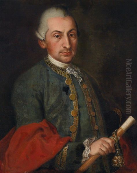 Portrait Of A Man From A South Tyrolean Family Giovanelli Von
Gerstburg And Hortenberg Oil Painting by Johann Baptist Ii Lampi