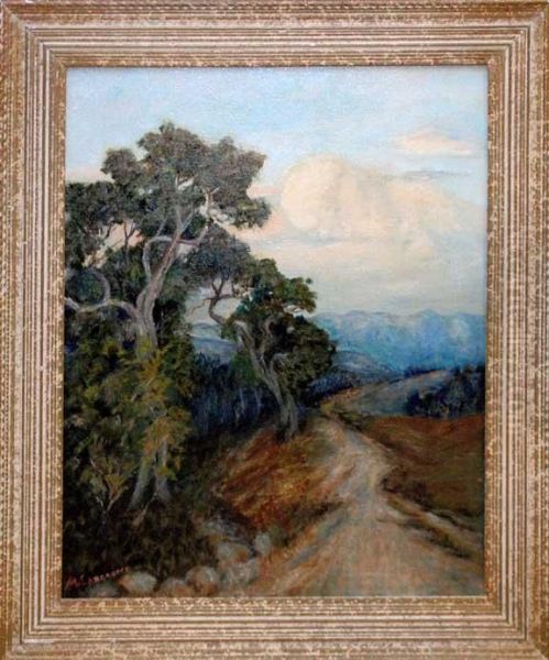 Monterey Oil Painting by Maud Lancaster