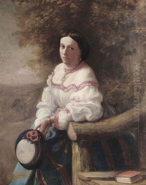 The Country Girl Oil Painting by Charles Landseer