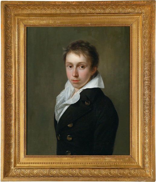 Ritratto Di Edouard Jean Joseph Van De Velde Oil Painting by Jean Louis Laneuville