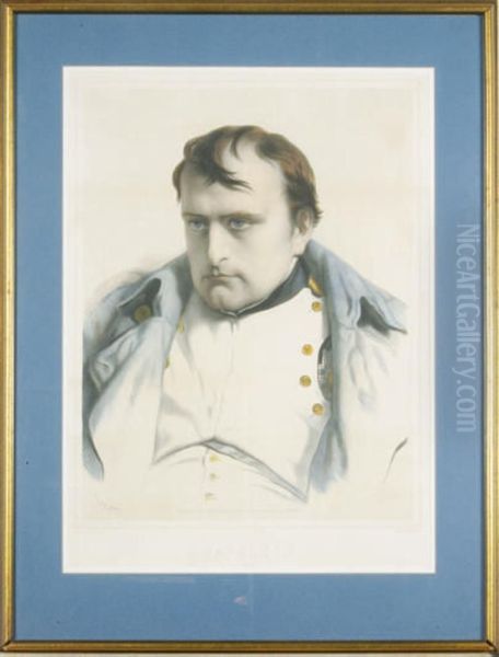 Napoleon: Three Plates Oil Painting by Emile Lassalle