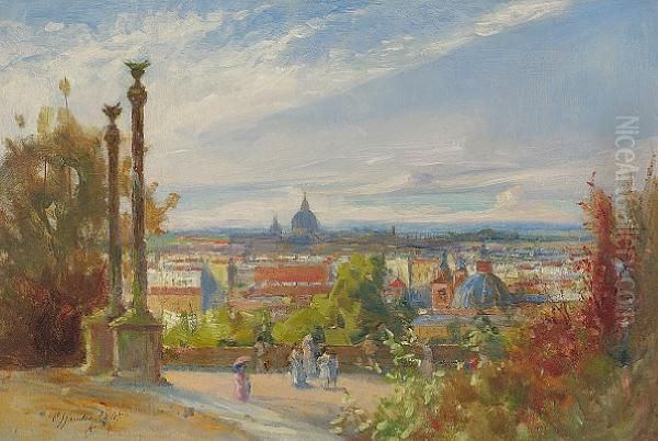 Florence Oil Painting by Charles James Lauder