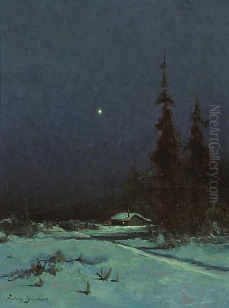 The North Star Oil Painting by Sidney Laurence