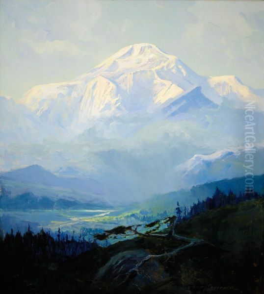 Mt. Mckinley Oil Painting by Sidney Laurence